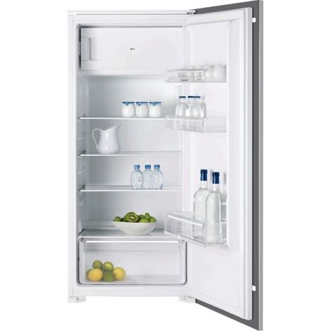 Brandt – Réfrigérateur 1 porte 181L – Congélateur haut 14L – Classe E – 39dB – Dégivrage automatique – 3 clayettes en verre – Intégrable - BIS1224ES (1/3)