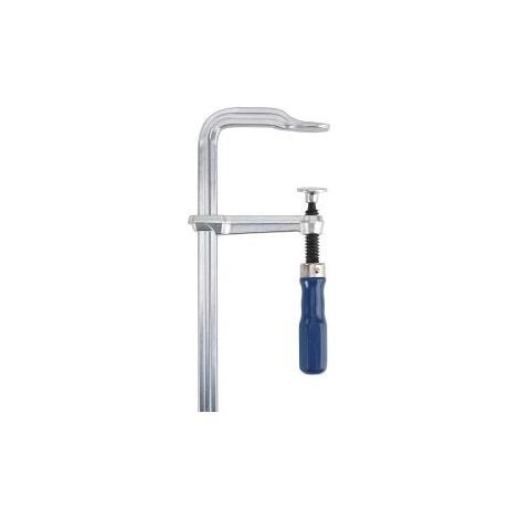 Pince  à  visser  tout  acier  serrage  L.500mm  A.120mm  poignée  en  bois  TECWERK (1/5)