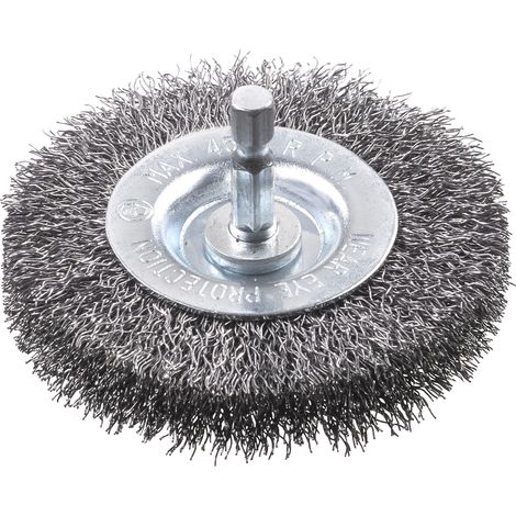 KWB Scheibenbürste, 607830, HSS-Stahldraht, grob, 75 mm (1/5)