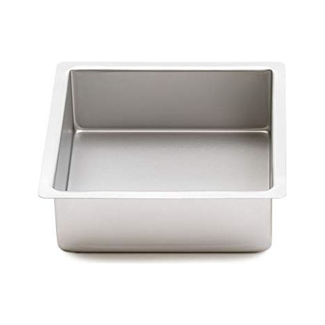 Decora 0062639 Teglia Professionale 20x20xh7,5cm Quadrata Anodizzata
