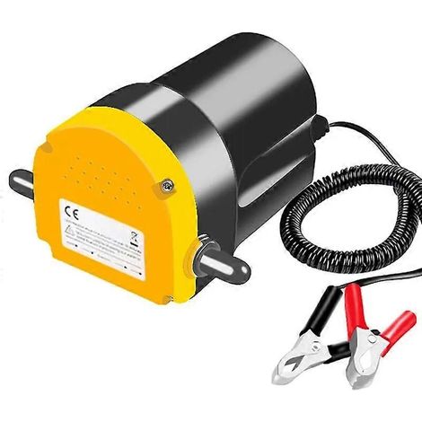 Pompe à huile moteur électrique 12V pour voiture, extracteur de fluide diesel, récupération et transfert de carburant, pompe à huile pour bateau, moto et voiture électrique (1/5)