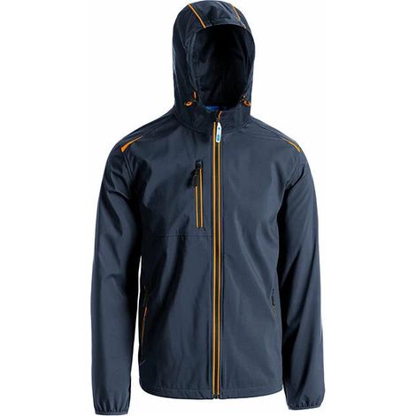 Sottozero Giubbino Uomo Windy Blu Navy-Arancio Taglia XL Poliestere
