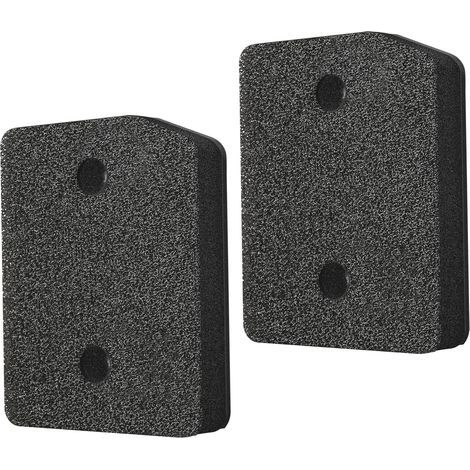 Packung mit 2 Schwammfiltern, 21x16x3 cm, doppellagige Struktur, Schaumstofffilter, für Miele Wäschetrockner (1/5)