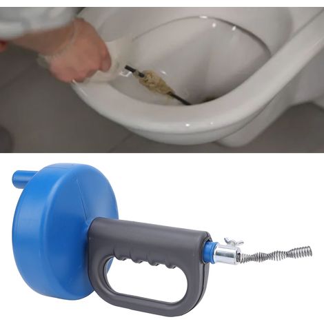 Flexible Abflussspirale – Hochwertige Rohrreinigungsspirale mit Kohlenstoffstahlfeder, 5 Meter (16,4 Fuß), verstellbare Länge für Bad, Küche, Badewanne, Dusche – entfernt Haare und Verstopfungen (1/5)