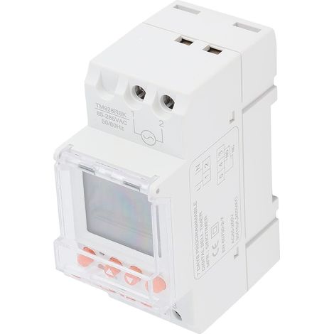 Minuterie analogique intelligente, rétroéclairage LCD (1/5)