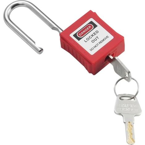 de sécurité industriel lot de 10 cadenas en nylon PA avec (1/5)