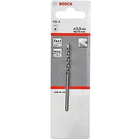 Trivella per calcestruzzo CYL-3, diametro 3,5 mm (1/4)
