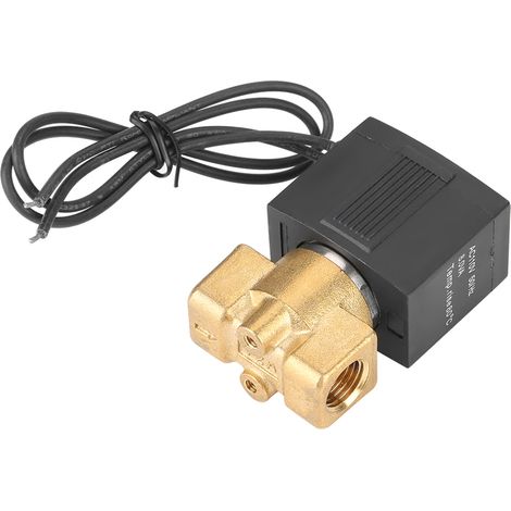 G1/4" 2-Wege-Magnetventil, direktwirkend, normalerweise geschlossen, elektrisch-magnetisch, 0–1,0 MPa, 110 V (1/5)