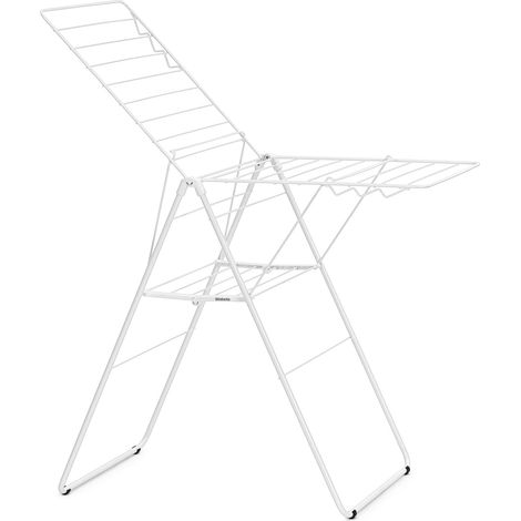 Séchoir HangOn, Étendoir Linge Intérieur, Blanc, 20m (1/5)