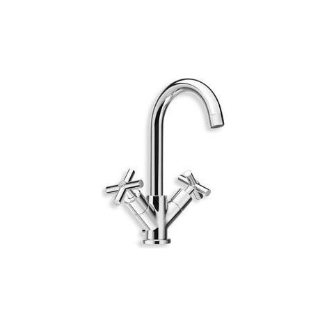 LAVABO EXECUTIVE MONOTROU CHROME + Vidage - CRISTINA ONDYNA EV10751 (1/5)