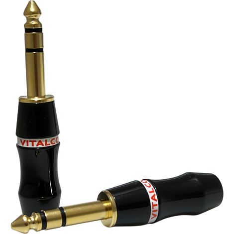 Grosse prise jack stéréo 6,3 mm pour câble vitalco 8 mm (WG2) (1/5)
