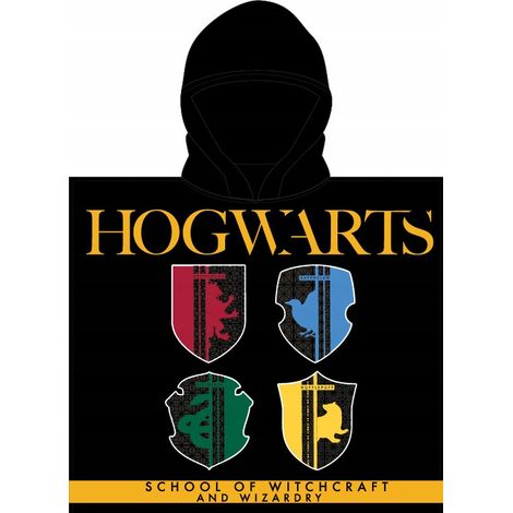 PONCHO HARRY POTTER AVEC CAPUCHE, SERVIETTE DE BAIN, PLAGE, PISCINE R081F