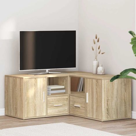 Eckregal Sonoma-Eiche 160x40x45 cm Holzwerkstoff