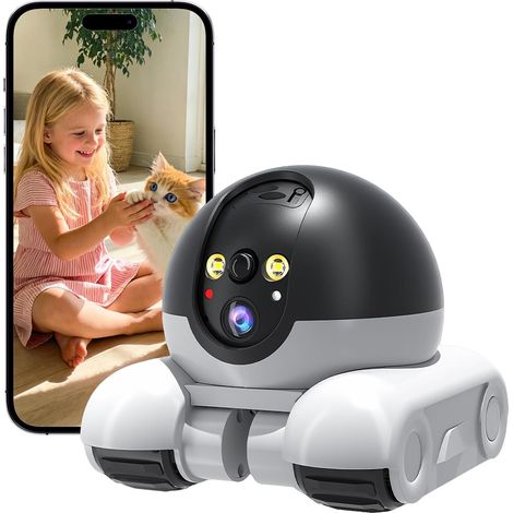 Esta cámara de vigilancia para mascotas cuenta con audio bidireccional, detección de movimiento y control mediante aplicación. (1/5)