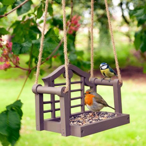 Swing Seat Bird Feeder for Small Birds Ã¢ÂÂ Washable & Hygienic