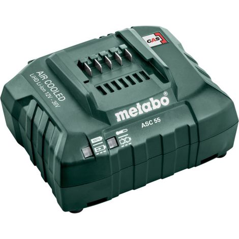 Chargeur METABO ASC55 12V 14,4V 18V 36V li-ion