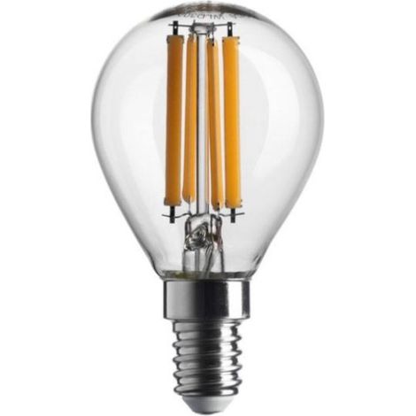 Ampoule LED E14 – 7W – 1055 lm – 4000K Blanc Neutre – Équiv. 75W – Forme Sphérique – à Filament