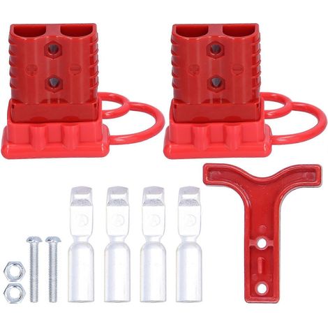 Stromanschluss 120 A 600 V, robust, leicht, stabil, Schnellanschluss, Schnellkupplung für Batterie