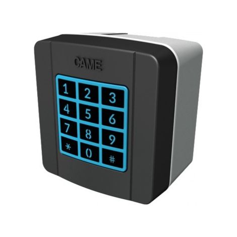 Came – Clavier électronique à code radio 868.35 MHz 806SL0180 – Rétroéclairé – 12 boutons – Indice de protection IP54