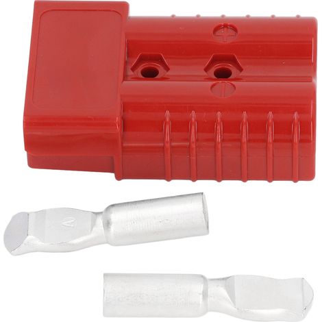Connecteur SH350 bipolaire haute intensité 350 A 600 V, kit de connexion rapide pour batterie (rouge) pour voiture, caravane, bateau, chariot élévateur, solaire