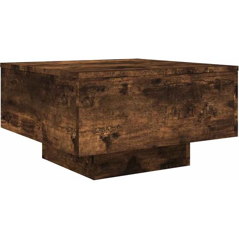 Maison Exclusive - Tavolino da Salotto Rovere Fumo 55x55x31cm in Legno Multistrato