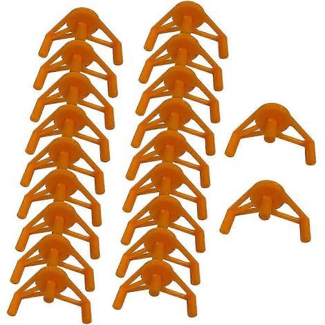 20x Pflanzenstängel-Trainingsclips, Zubehör für Growzelte, stressarmes Pflanzentraining, Kontrolle von Pflanzenzweigen, Biegehilfe für Gartenpflanzen-Yellow (1/5)