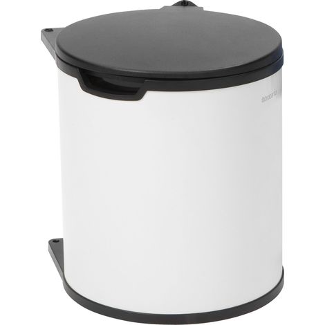 Brabantia Built-in Bin Pattumiera da Incasso, 15 l, Bianco (1/4)