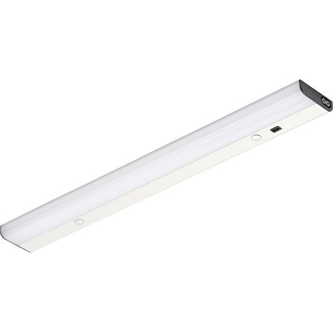 Litecraft 52.5 cm Under Cabinet Link Light 12W LED Fitting With Sensor - Silver (1/5)