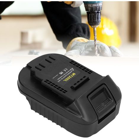 MT20DL Akkuadapter für Makita 18V Lithium-Akku BL1830 20V ABS+PC Schwarz - Kompatible Umrüstung (1/5)