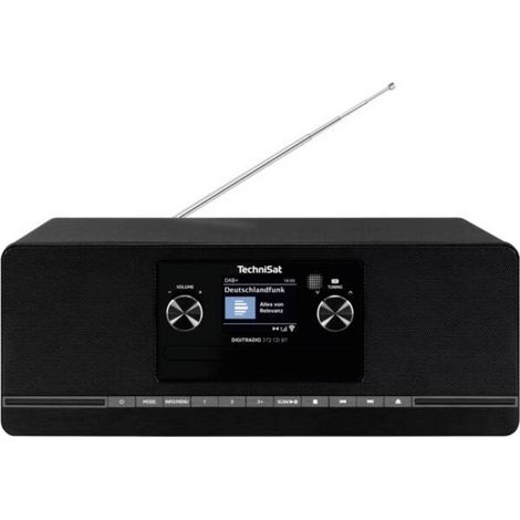TechniSat DIGITRADIO 372 CD BT, schwarz Radio-lecteur CD DAB, DAB+, FM noir (1/3)