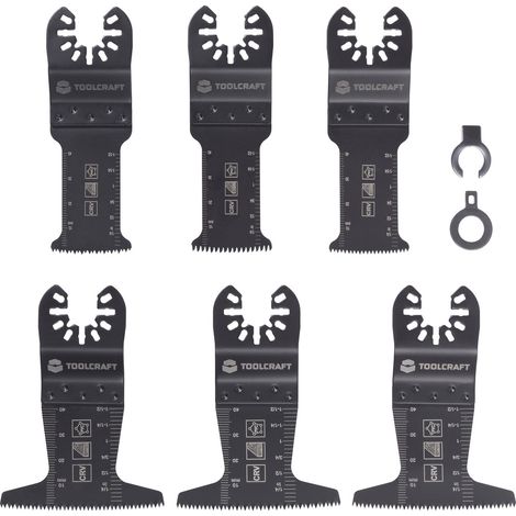 TOOLCRAFT TO-10283856  Chrom-Vanadium Stahl Multifunktionswerkzeug-Zubehör-Set    3 Set