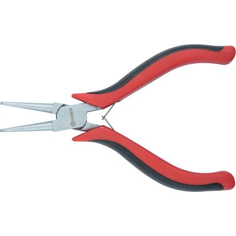 Elektronik-Rundzange 120 mm Doppelfeder Zwei-Komponentengriff Spezialzangen