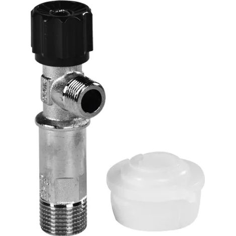 RUBINETTO OTTONE CON SUPPORTO POLIETILENE 1/2   PUCCIPLAST Srl