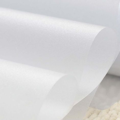 Film de fenêtre opaque anti-UV électrostatique 45x200 cm – Protection vie privée – Application facile sans résidu – Pour bureaux et salles de bain (1/5)
