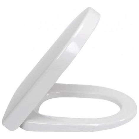 Abattant de toilettes compact SUBWAY avec fonction de fermeture douce ES, C+