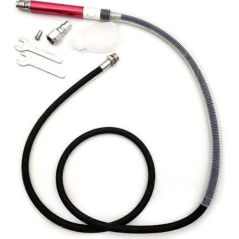 Meuleuse pneumatique micro-perforée professionnelle 65 000 tr/min pour découpe, polissage et gravure du bois et des bijoux (outil pneumatique haute vitesse). (1/5)