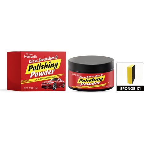 Autoglas-Reparaturset – Reparatur, Aufarbeitung und Autopflege – 30 g + 1 Schwamm -- BIEMMEDUE (1/5)