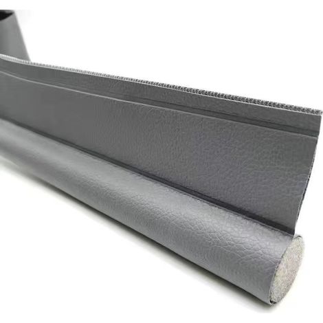 Sollbry 9683cm(gris)Bas de Porte Unilatéral avec Joint Auto-Adhésif Weather Stripping Door Seal Strip Boudin de Porte Stop Froid Protection Contre Les Courants d’air et Le Bruit (1/4)