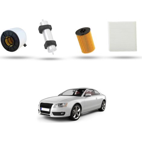 Kit Tagliando 4 filtri compatibile con Audi A5 (F53,F5P,F5A,F5F) 2.0 tdi 140kw dal 2016 (1/5)