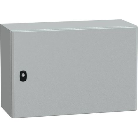 Cassa Spacial S3D + piastra di fondo 400X600X250 RAL7035 - NSYS3D4625P