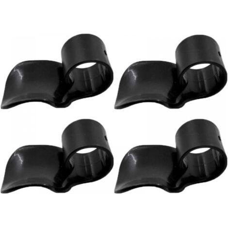 QORVA-Repose poignet d'accélérateur pour moto, 4 pièces, repose-poignet pour régulateur de vitesse, repose-pouce pour guidon,convient à la plupart des motos (1/4)