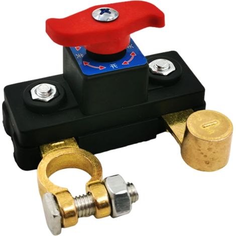 Coupe Circuit Batterie, Interrupteur À Lame Disjoncteur De Batterie, Contrôle De Déconnexion De Batteries De Voiture, Disjoncteur Batteries 12V 24V