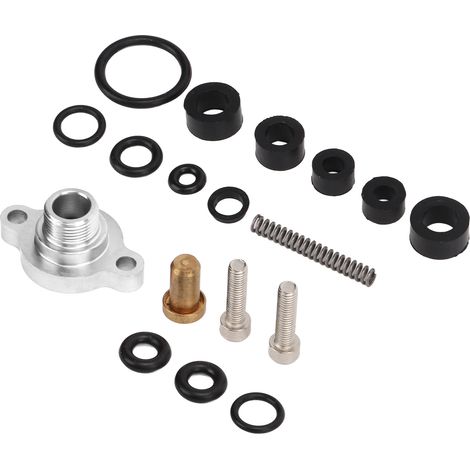 DD-9H323-7.3 Kraftstoffdruckbegrenzungsventil-Kit, Ersatzteil für Ford Powerstroke 7.3L Dieselmotor (1999–2003), Silber (1/5)