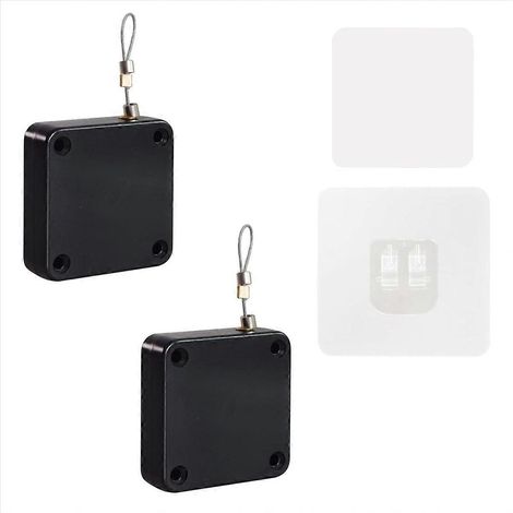 Set mit 2 automatischen Türschließern ohne Bohren, Türschließer zum Selbstbau (500 g) (1/5)