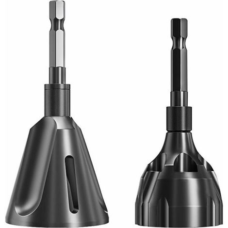 2-teiliges Entgratwerkzeug für Außenfasen, Außenentgrater, Außenentgrater für Schraubenreparaturen, Entgrater für Durchmesser (1/4)