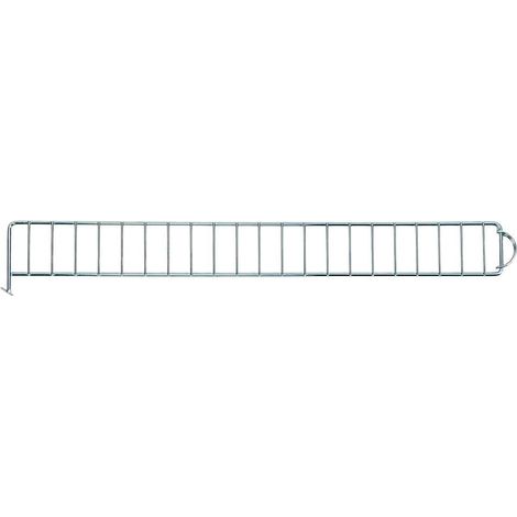 Trennwand für Mega-M-Begrenzer G-57 cm H-6 cm Zink N