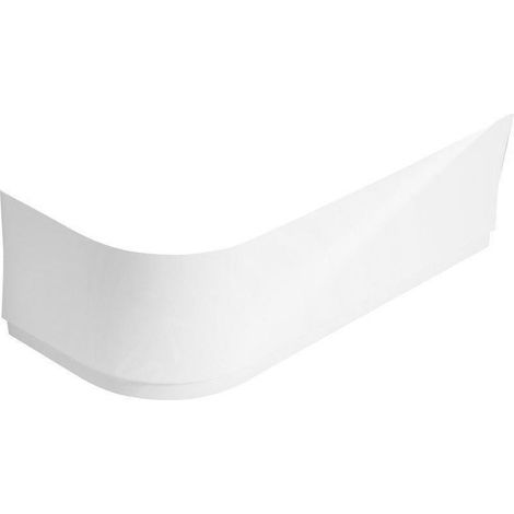 Polysan Viva - Panneau frontal R 185, droit, blanc 72149 (1/2)