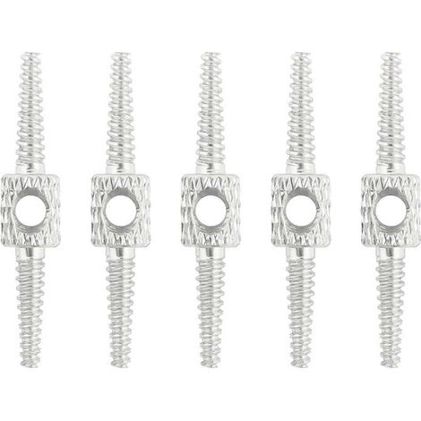 5 raccords de tuyau multifonctionnels pour conduites de frein de vélo (argent) (1/5)