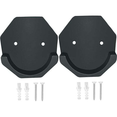 Supports Adhésifs de Tringle de Douche Imperméables Charge 22 7 kg Lot de 2 Sans Glissement