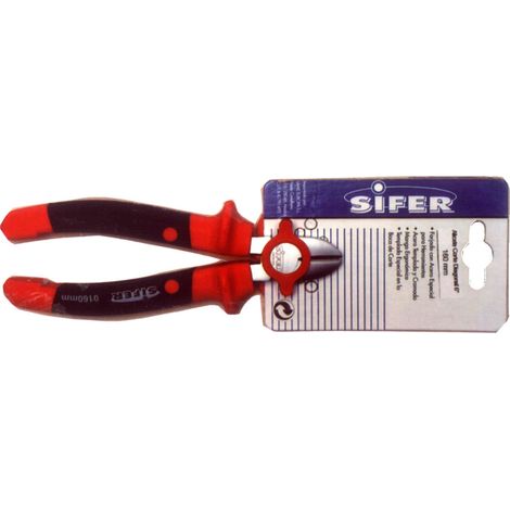 SIFER sifer alicate corte diagonal 6 satinado e0711 profesional